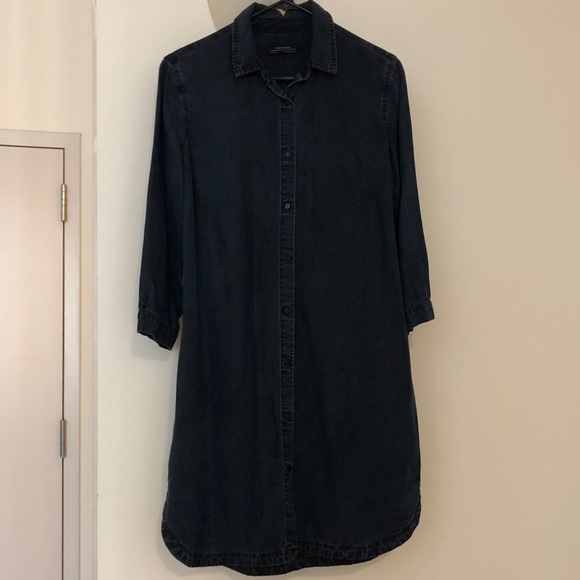 Zara Denim Shirt Dress - Picture 6 of 6